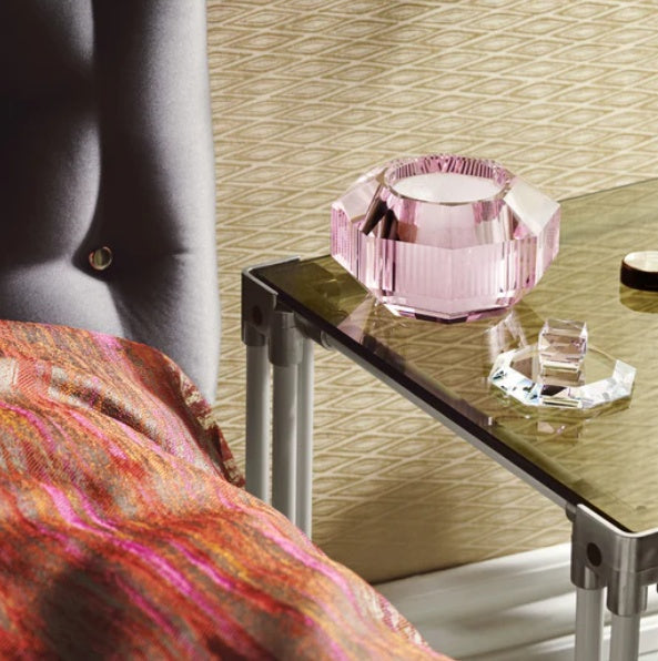 Scented candle in a crystal jar CLARA