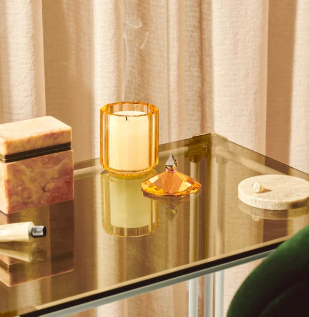 Vonná svíčka v křišťálové dóze Laura