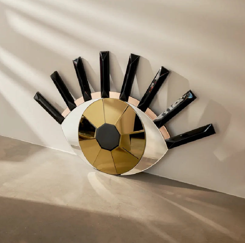 REFLECTIONS COPENHAGEN Designové nástěnné zrcadlo Eye of the Tiger