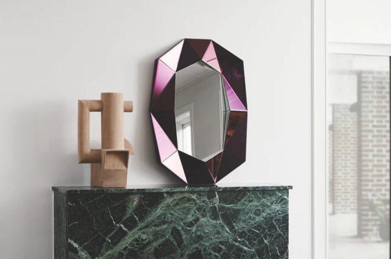 REFLECTIONS COPENHAGEN Designové nástěnné zrcadlo Diamond Small