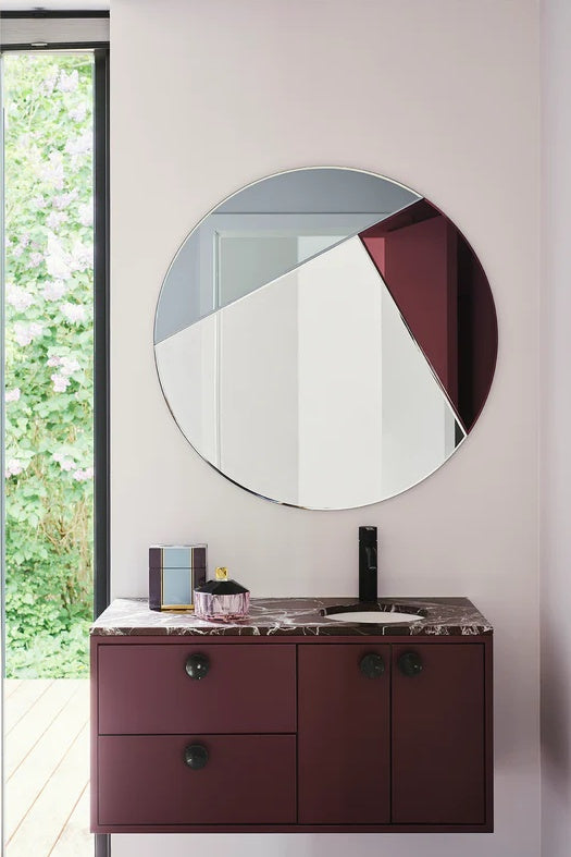 REFLECTIONS COPENHAGEN Designové nástěnné zrcadlo Nouveau 90 cm