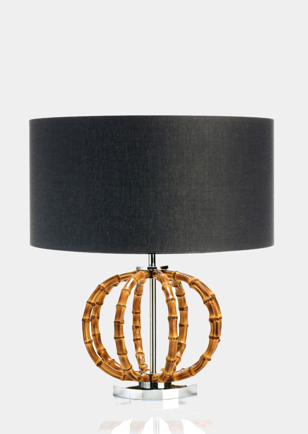 Stolní lampa MEDEA N°1 s bambusovým podstavcem