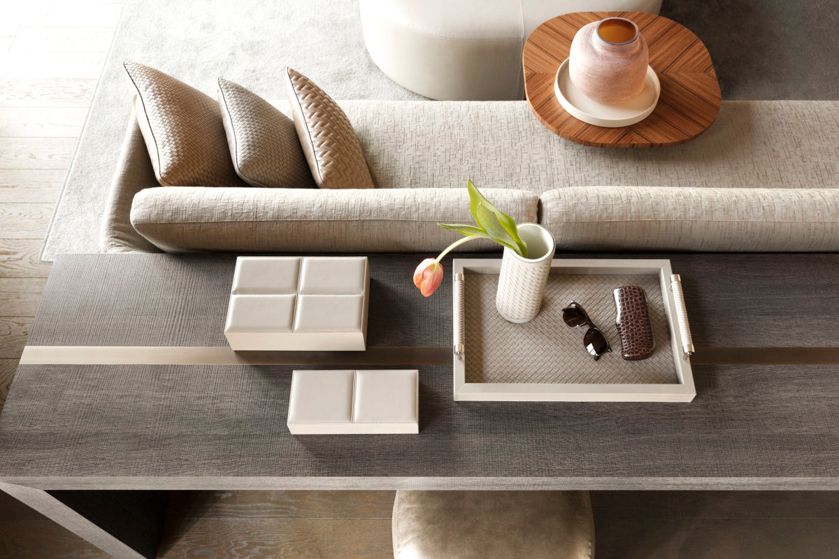 Luxusní kožený dekorační polštář ONIRO DIAMONDS