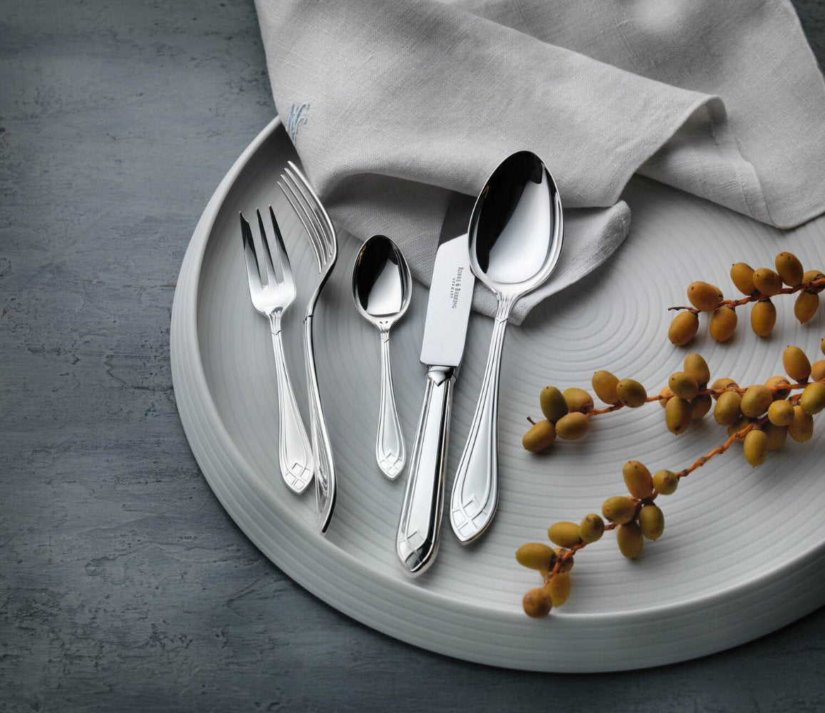 Robbe Berking Stříbrný příbor ARCADE - sada 5 ks