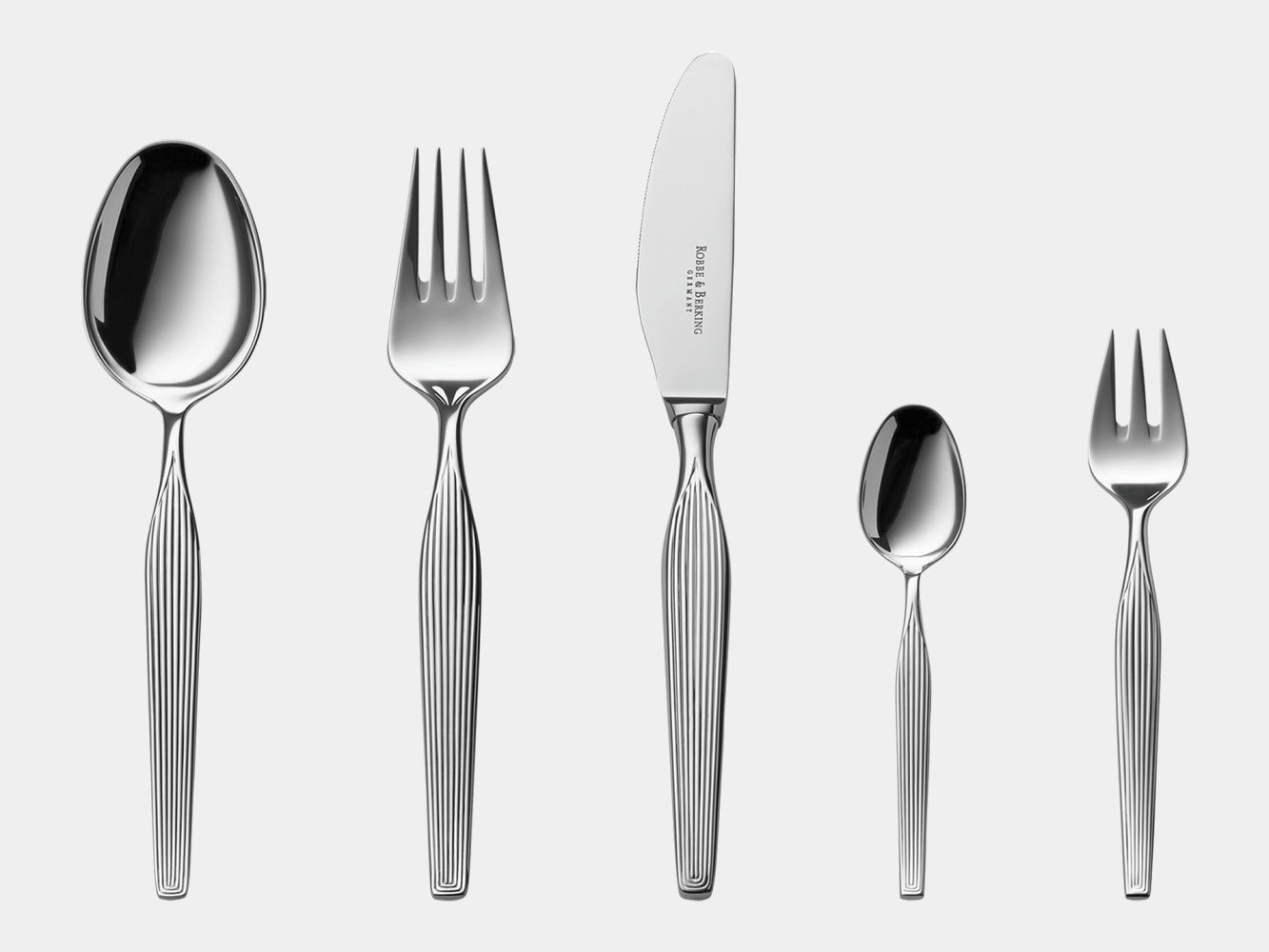 Robbe & Berking Stříbrný příbor Metropolitan sada 5 ks
