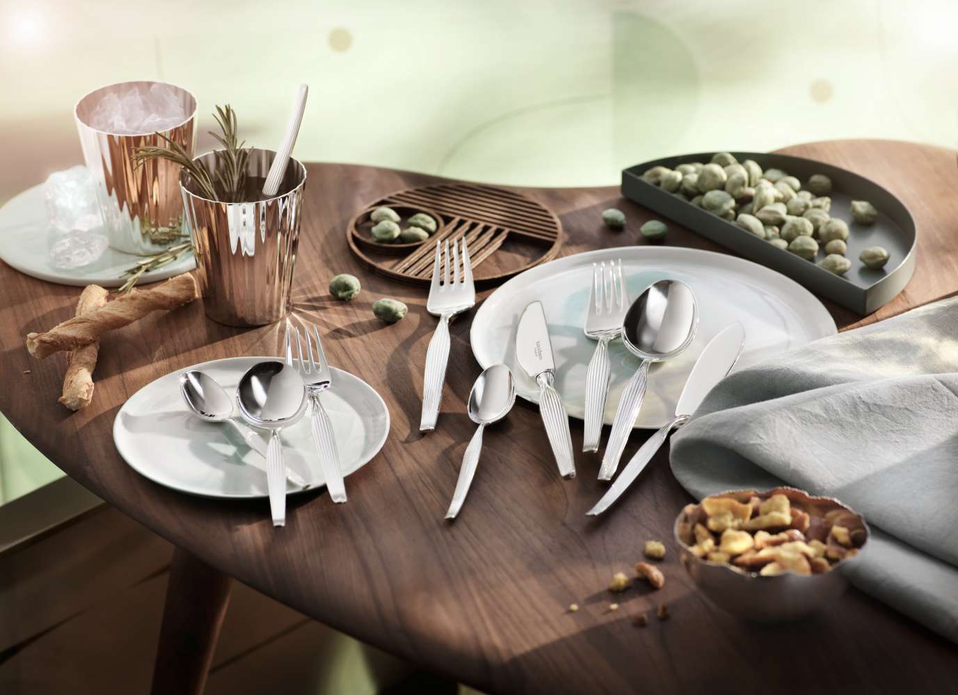 Robbe & Berking Stříbrný příbor Metropolitan sada 5 ks