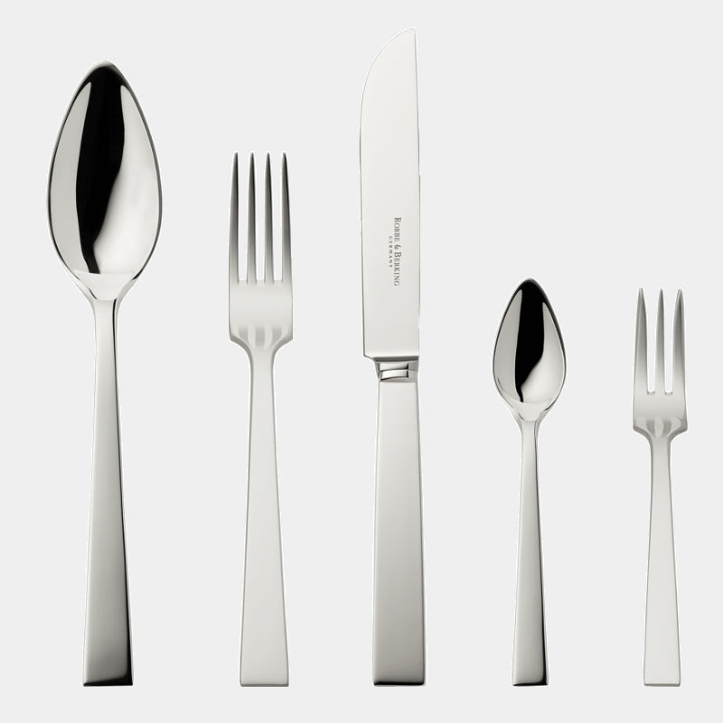 Robbe & Berking Stříbrný příbor Riva - sada 5 ks