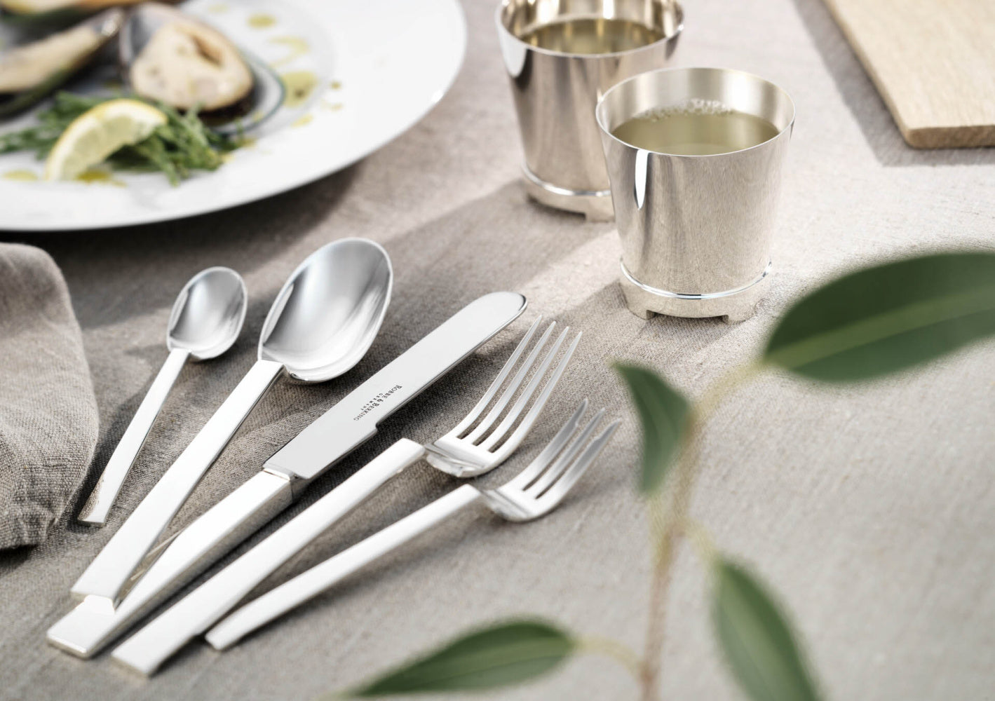 Robbe Berking Stříbrný příbor SPHINX sada 5 ks