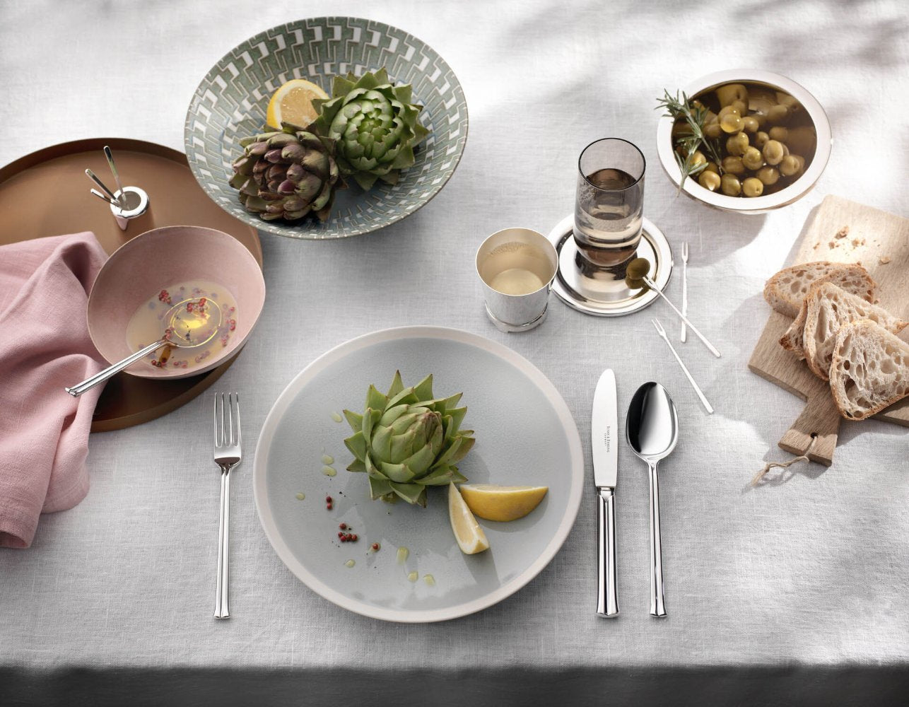 Robbe Berking Moderní stříbrný příbor VIVA