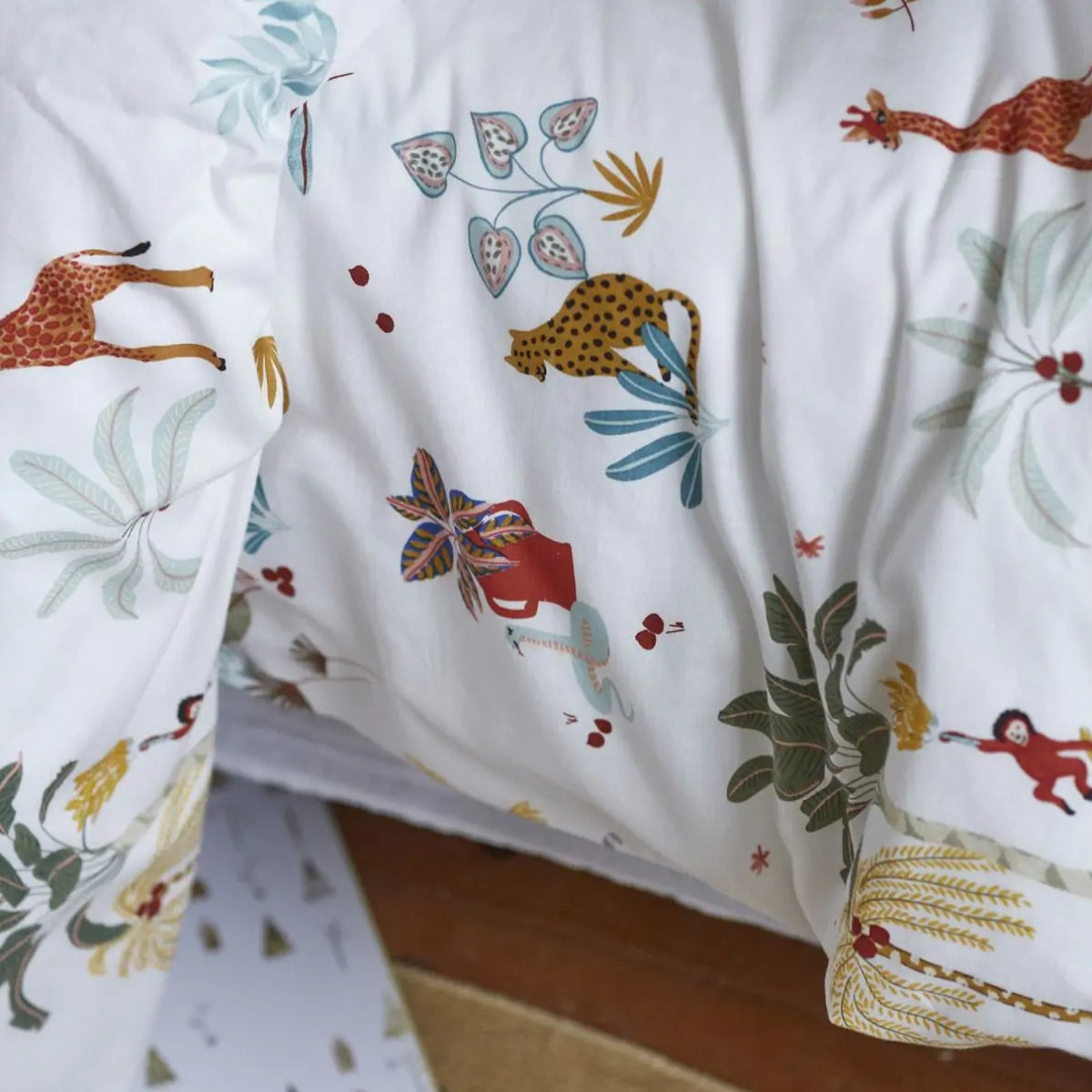 SYLVIE THIRIEZ Dětské bavlněné povlečení Jungle