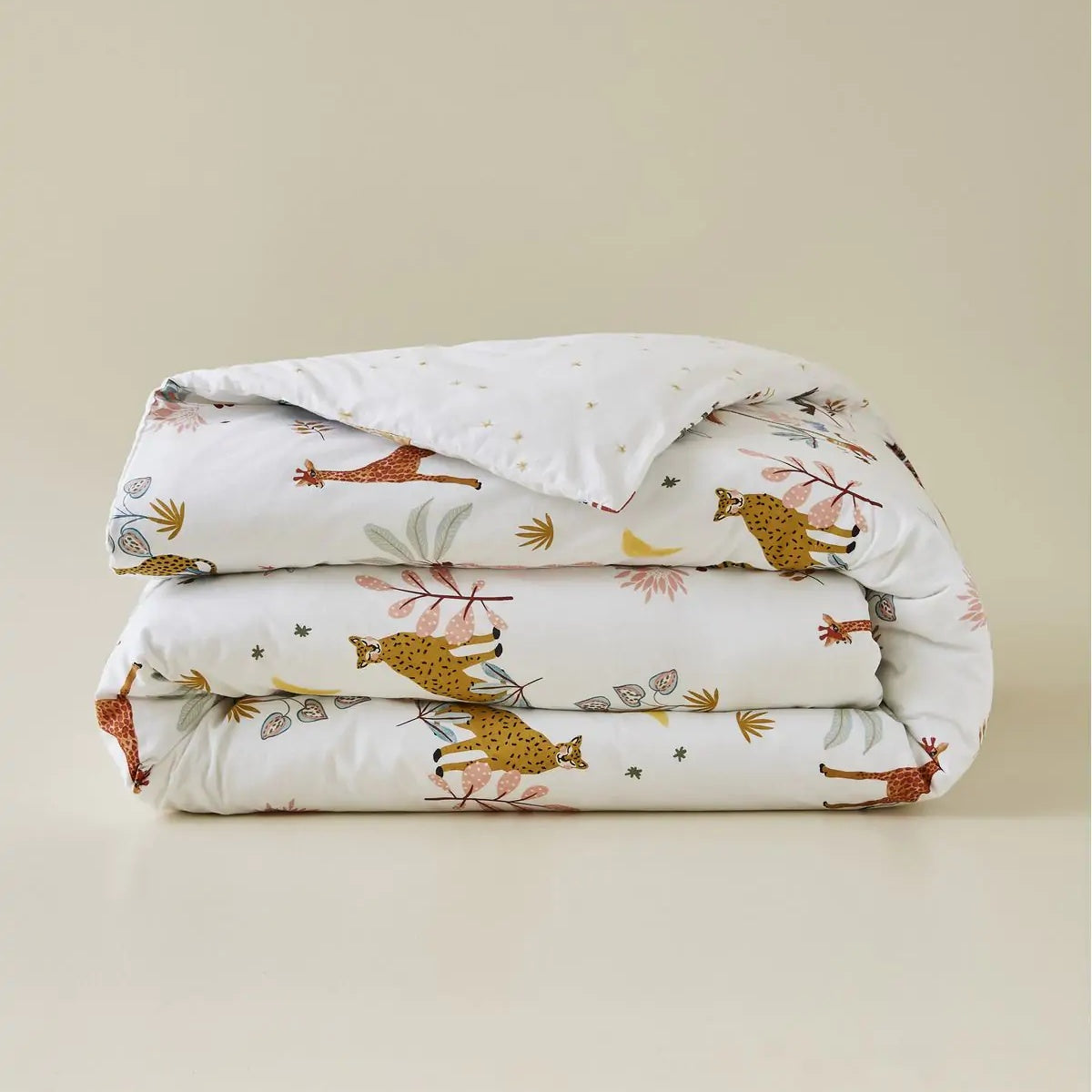 Dětské bavlněné povlečení se zvířátky džungle