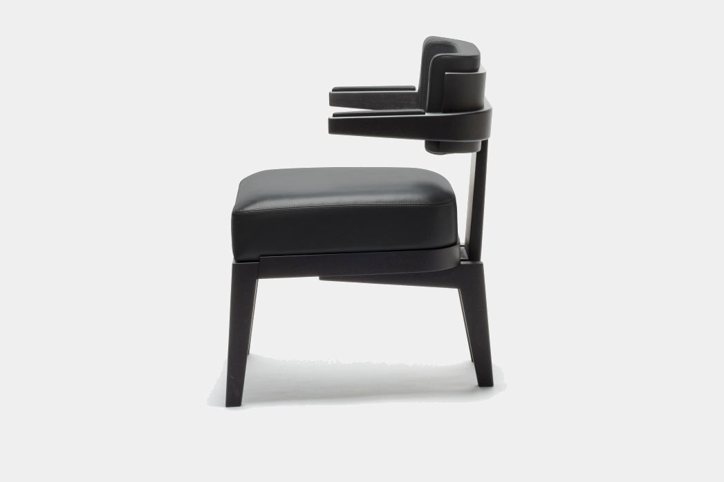 Designová židle s opěrkami LLUIS by Glenn Sestig
