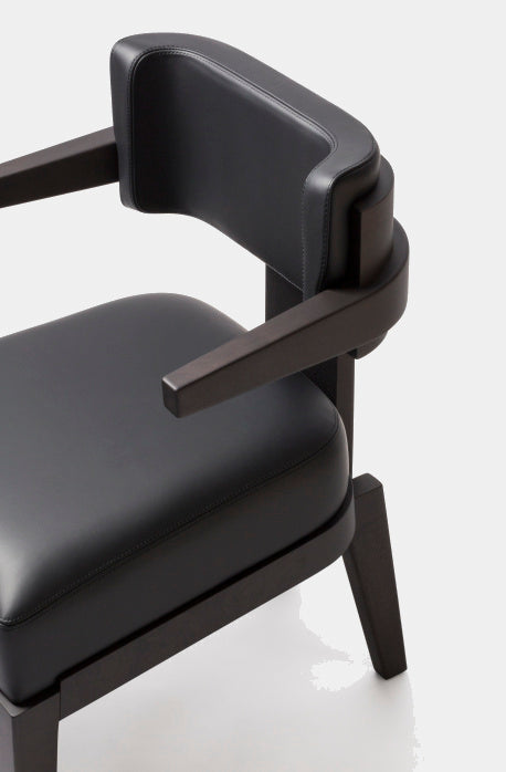 Designová židle s opěrkami LLUIS by Glenn Sestig