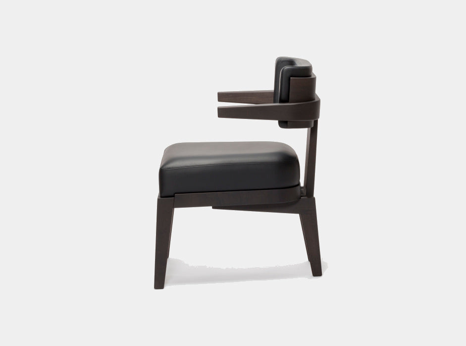 Designová židle s opěrkami LLUIS by Glenn Sestig