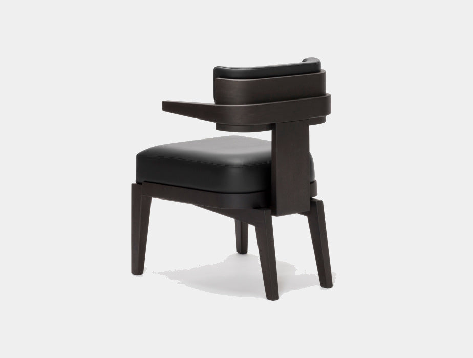 Designová židle s opěrkami LLUIS by Glenn Sestig