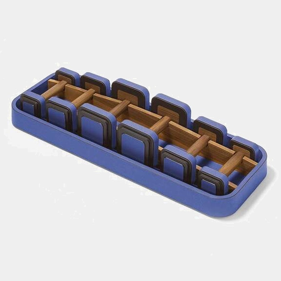 Sada 6 designových ocelových činek