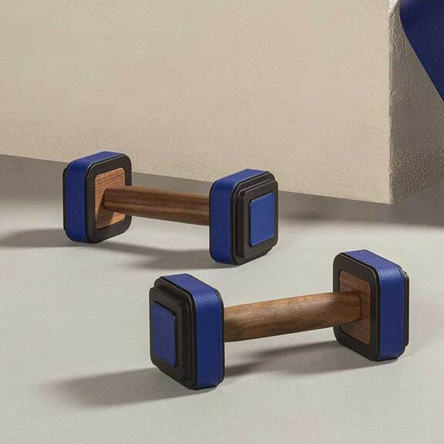 Giobagnara x Poltrona Frau Designové ocelové činky 2kg