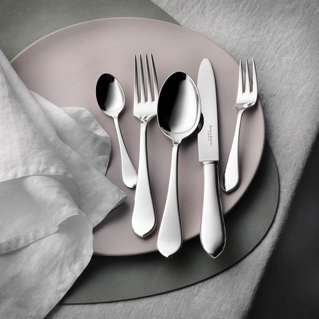 Robbe & Berking Stříbrný příbor ECLIPSE - sada 5 ks