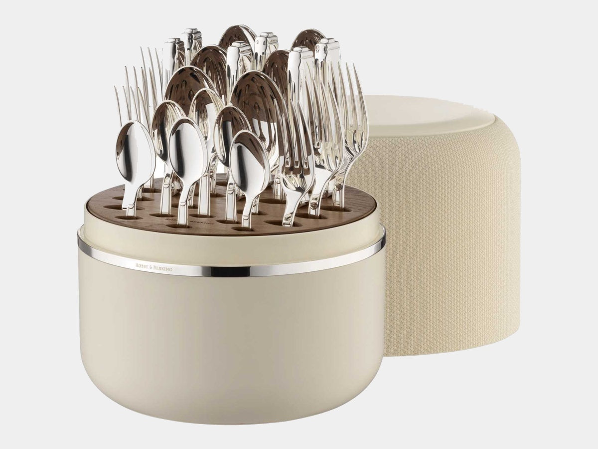 Robbe Berking THE BOX Stříbrný příbor ART DECO 24 ks