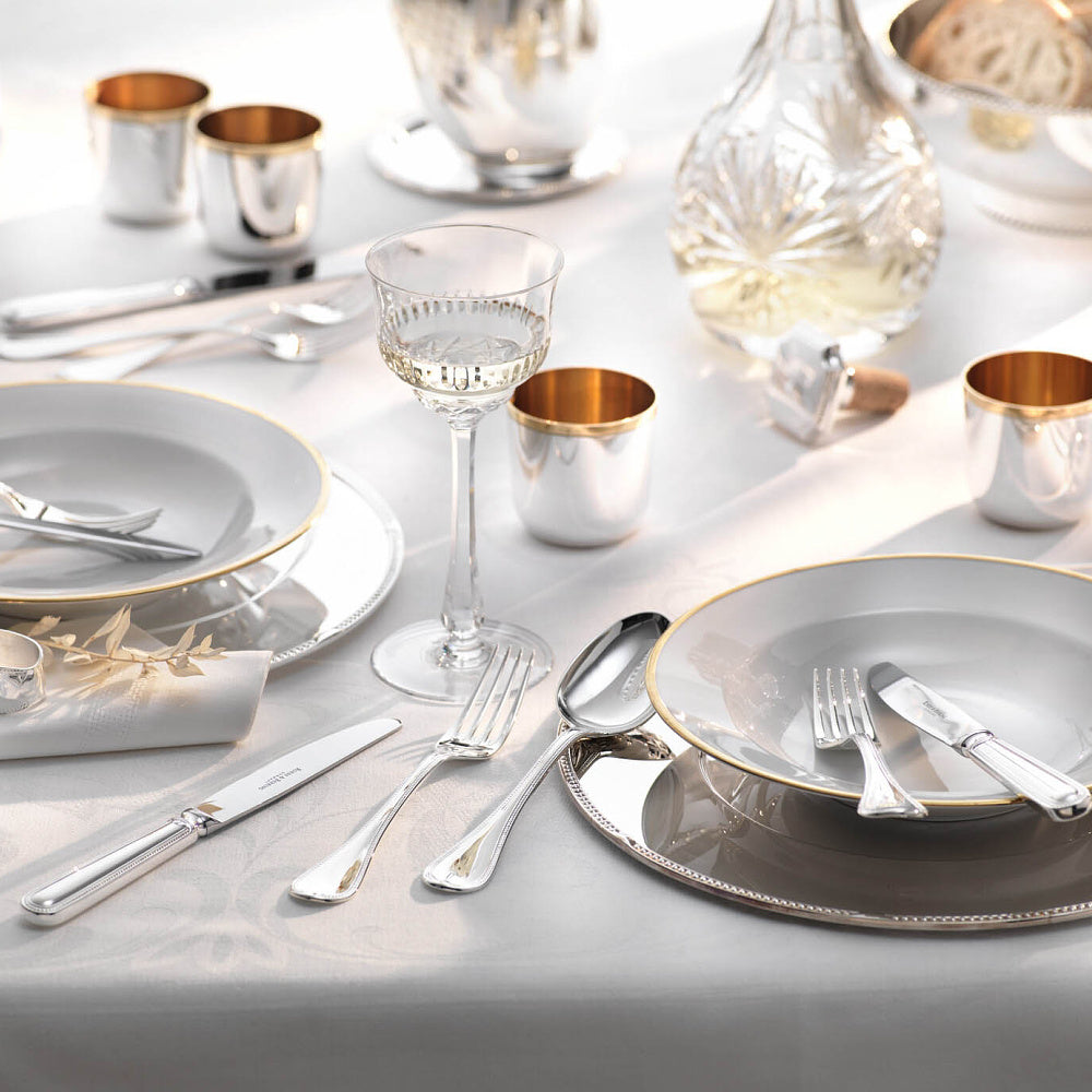 Robbe & Berking Stříbrný příbor Französisch-Perl- sada 5 ks