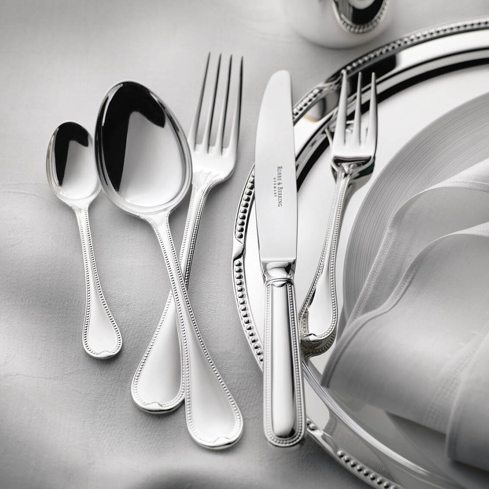 Robbe & Berking Stříbrný příbor Französisch-Perl- sada 5 ks