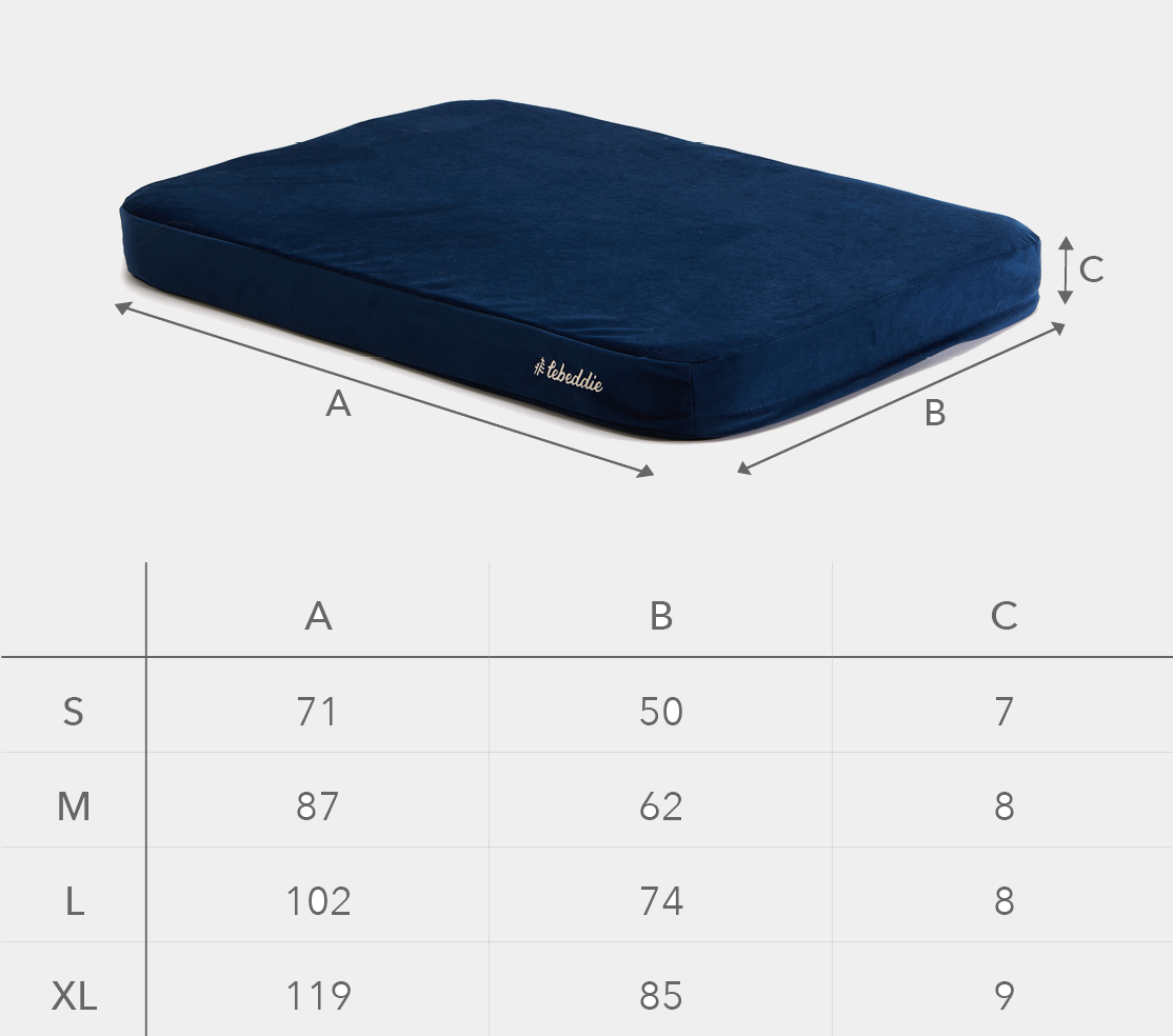 LEBEDDIE ČISTINKA ortopedický pelech pro psy