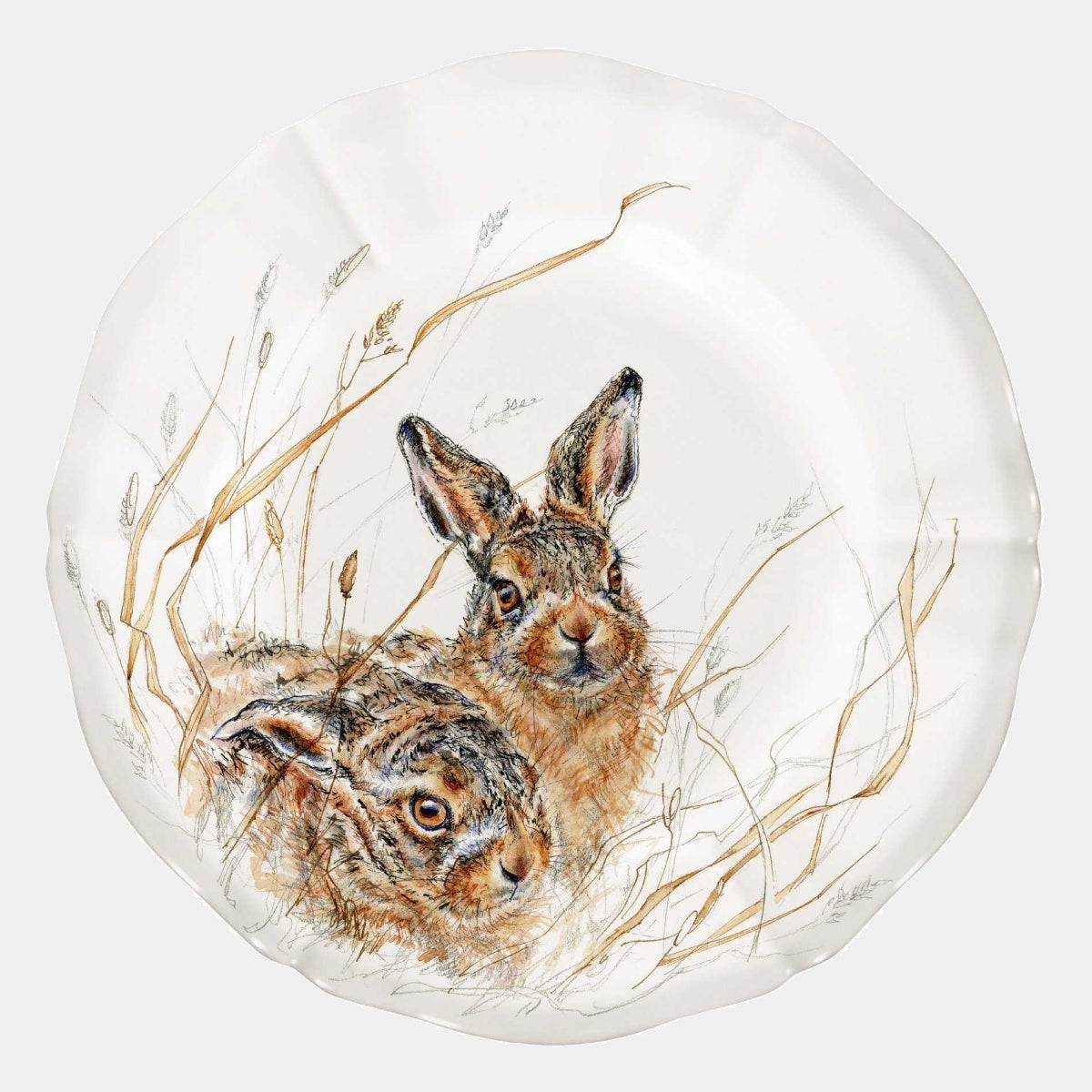 GIEN SOLOGNE talíř 23,2 cm - vzor mláďata