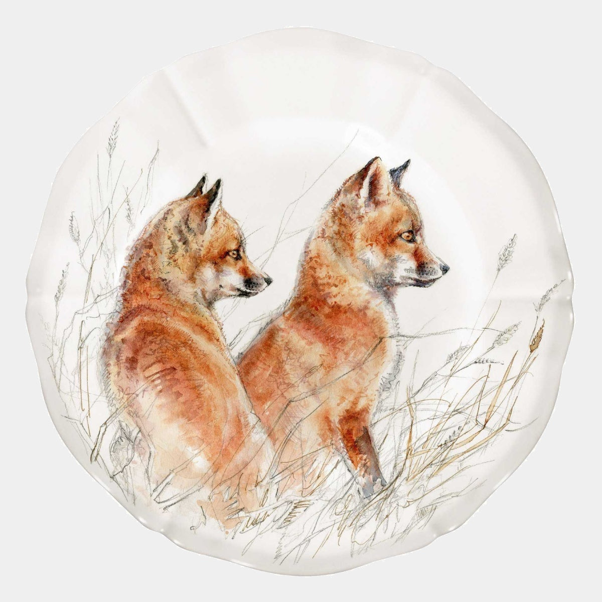 GIEN SOLOGNE talíř 23,2 cm - vzor mláďata