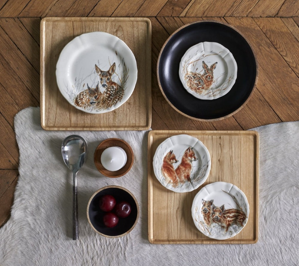 GIEN SOLOGNE Jídelní souprava s motivem přírody