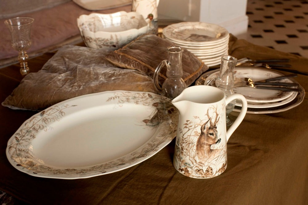 GIEN SOLOGNE Jídelní souprava s motivem přírody