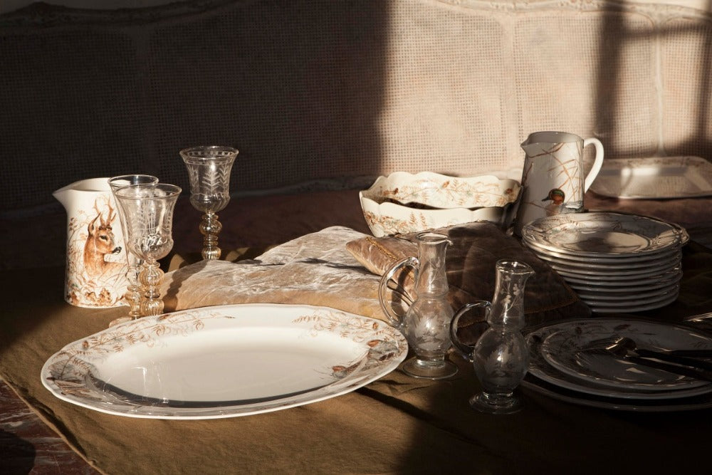 GIEN SOLOGNE Espreso šálek 8,5 cl s podšálkem