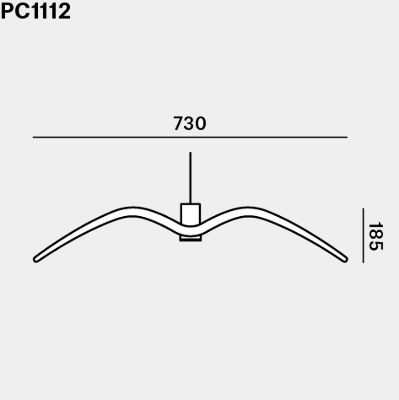 BROKIS designové venkovní závěsné světlo NIGHT BIRDS EXTERIOR