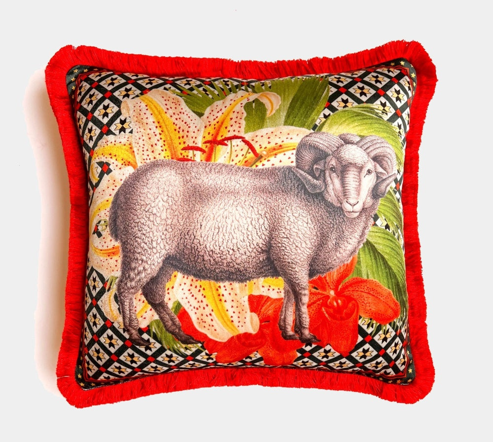 Coreterno sametový polštář Regal Aries