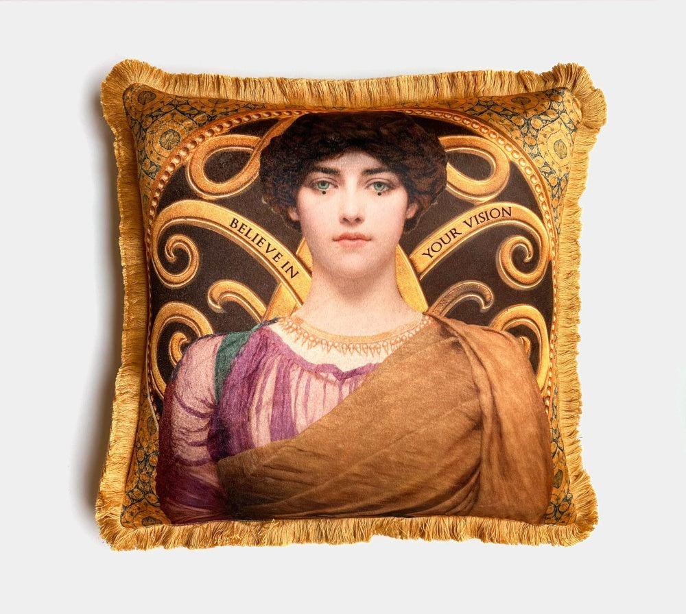 Coreterno sametový polštář Vestale