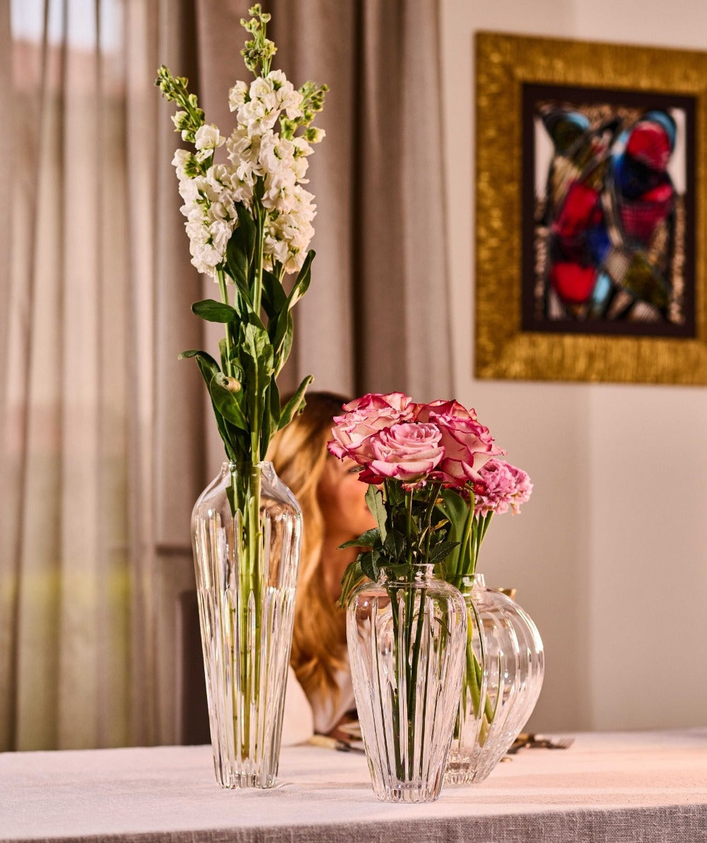 MARIO CIONI & C. Křišťálová váza Amphorae - Idria