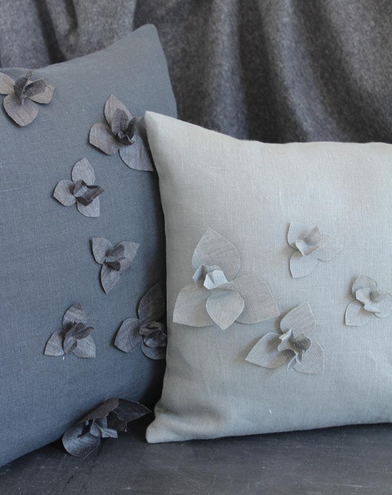 Giardino Segreto Lněný dekorační polštář NARCISO