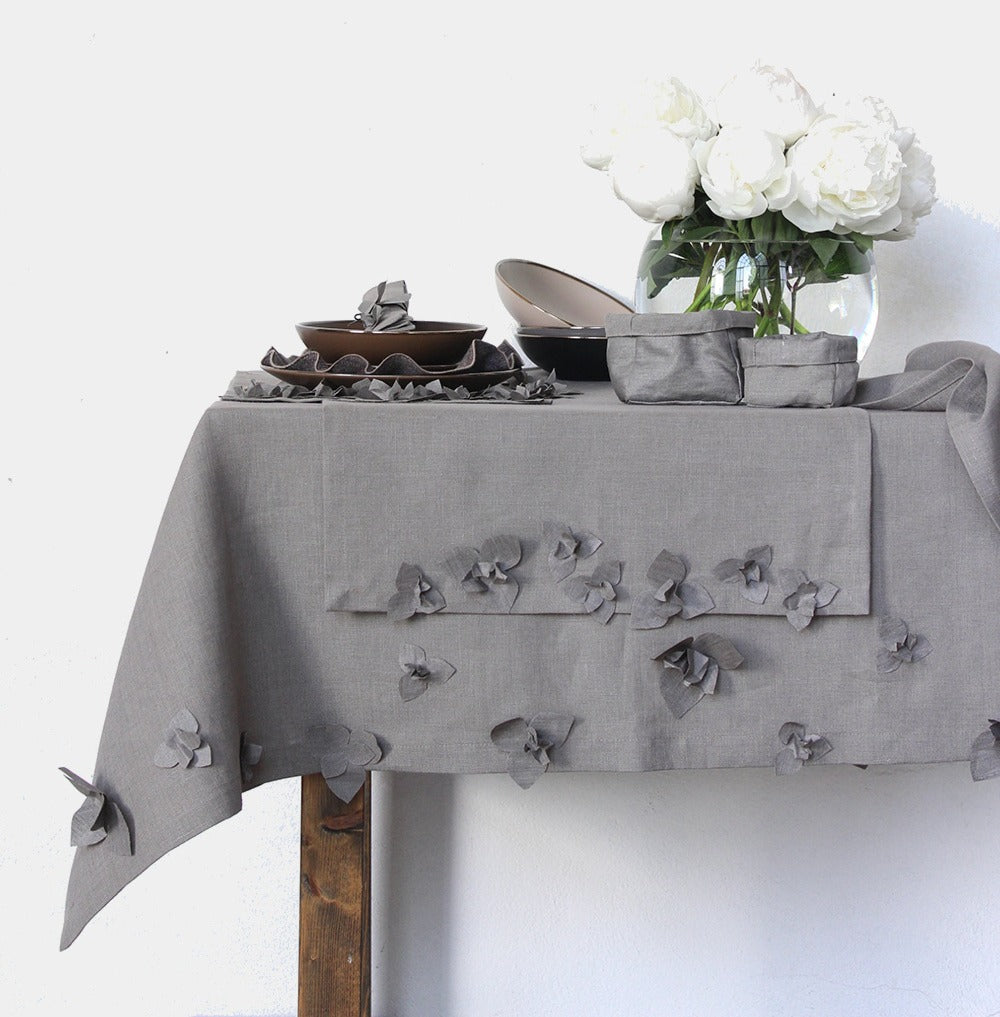 Giardino Segreto Lněný ubrus NARCISO