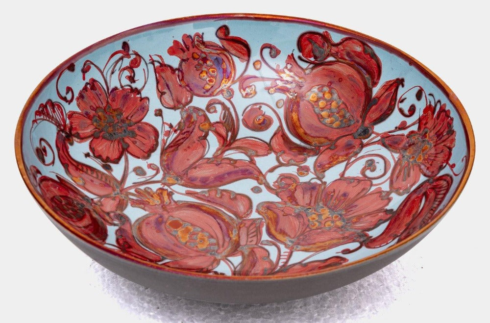 Keramická mísa POMMEGRANATE AZUR - Bottega Vignoli - perdonahome