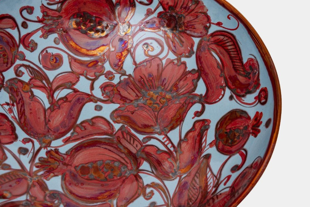 Keramická mísa POMMEGRANATE AZUR - Bottega Vignoli - perdonahome