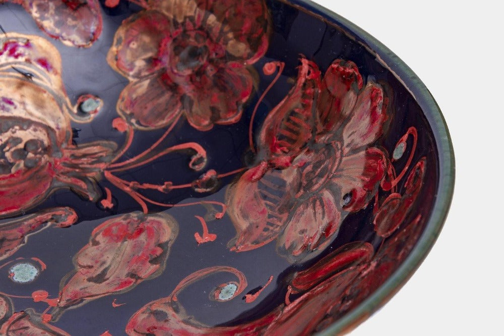 Keramická mísa POMMEGRANATE BLU - Bottega Vignoli - perdonahome