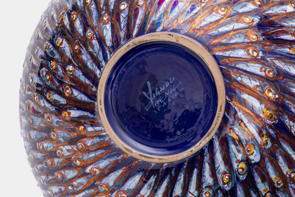 Velká keramická mísa RYBY - Bottega Vignoli - perdonahome