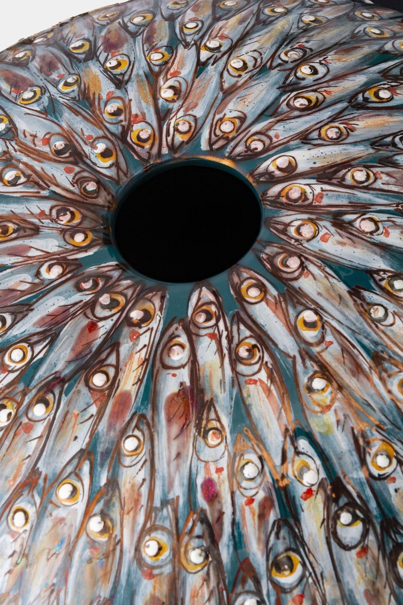 Velká keramická váza RYBY - Bottega Vignoli - perdonahome