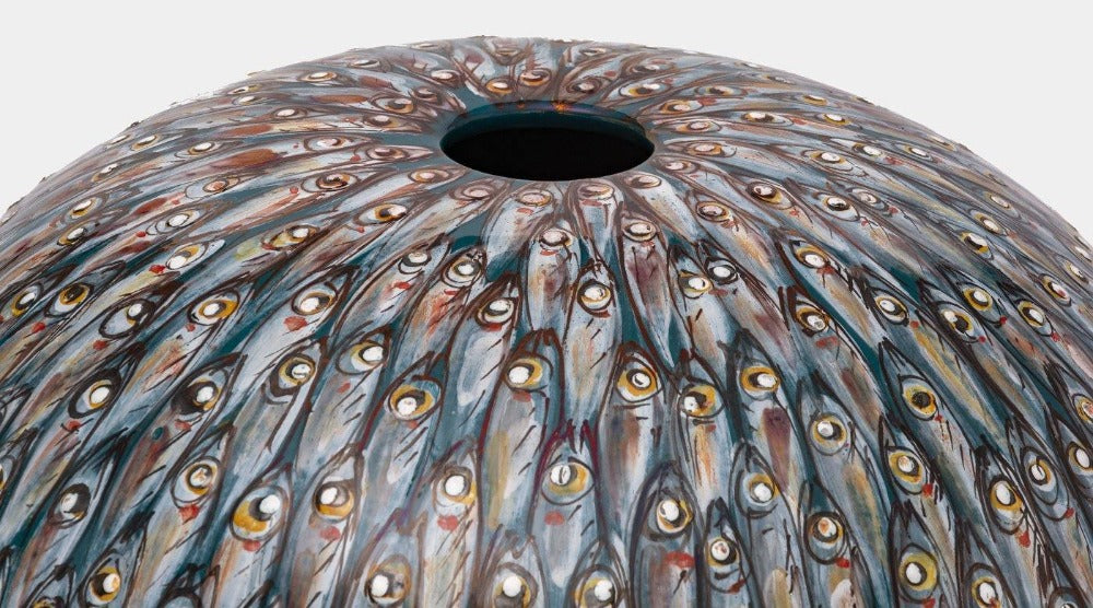 Velká keramická váza RYBY - Bottega Vignoli - perdonahome