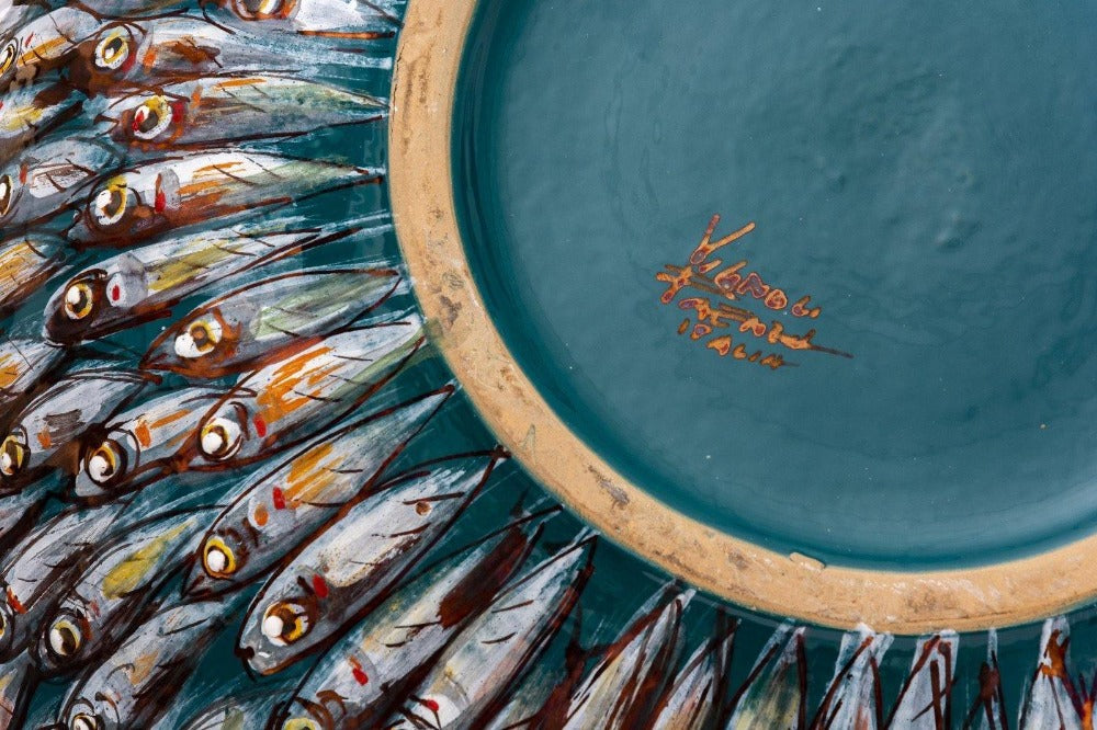 Velká keramická váza RYBY - Bottega Vignoli - perdonahome