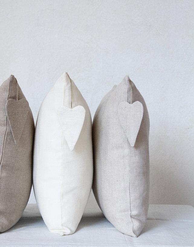 Lněný dekorační polštář BASIC - Giardino Segreto - perdonahome