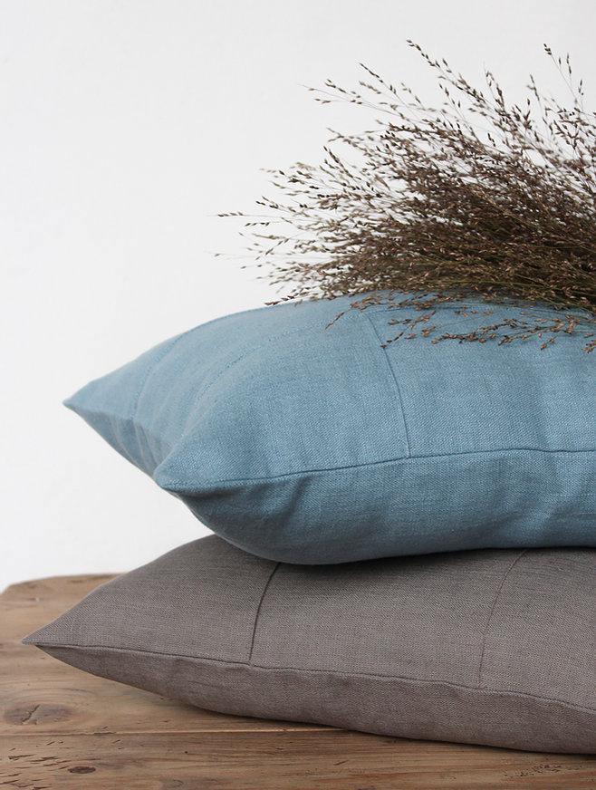 Lněný dekorační polštář QUADRI - Giardino Segreto - perdonahome