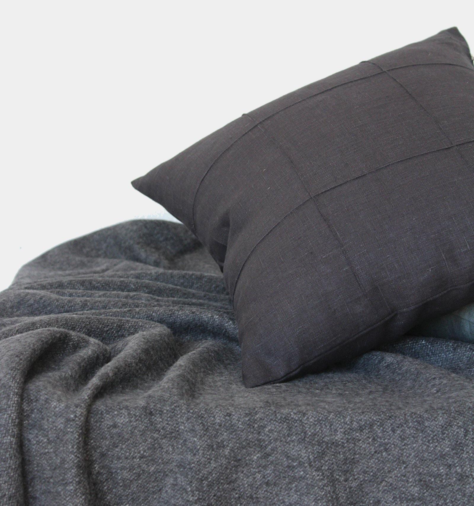 Lněný dekorační polštář QUADRI - Giardino Segreto - perdonahome