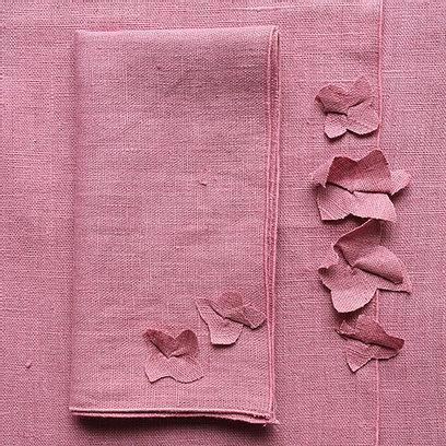 Luxusní lněný ubrousek GELSOMINO - Giardino Segreto