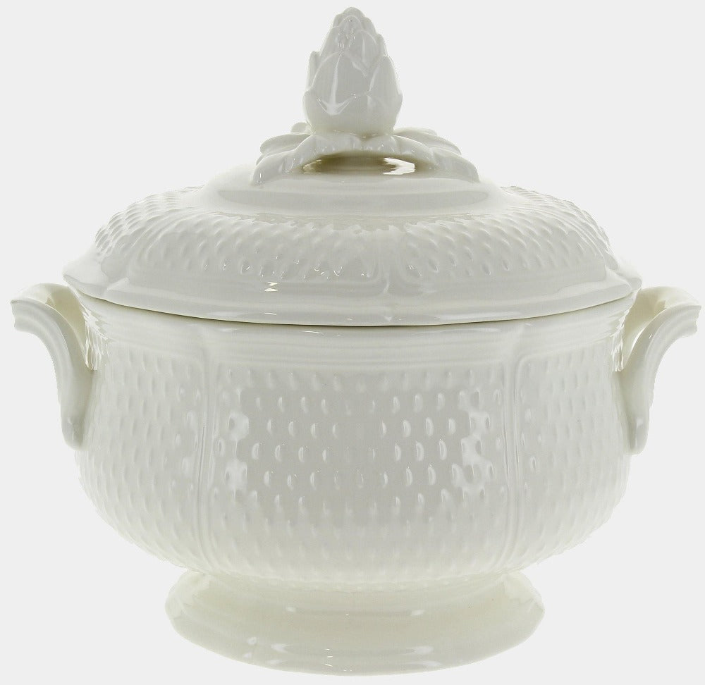 GIEN PONT-AUX-CHOUX BLANC Krémový čajový servis