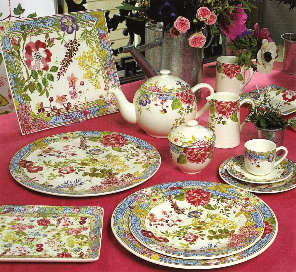 GIEN MILLEFLEURS Vintage třípatrový etažér